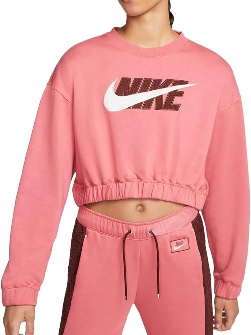 Nike Pink Logo Crewneck Sweatshirt 2X